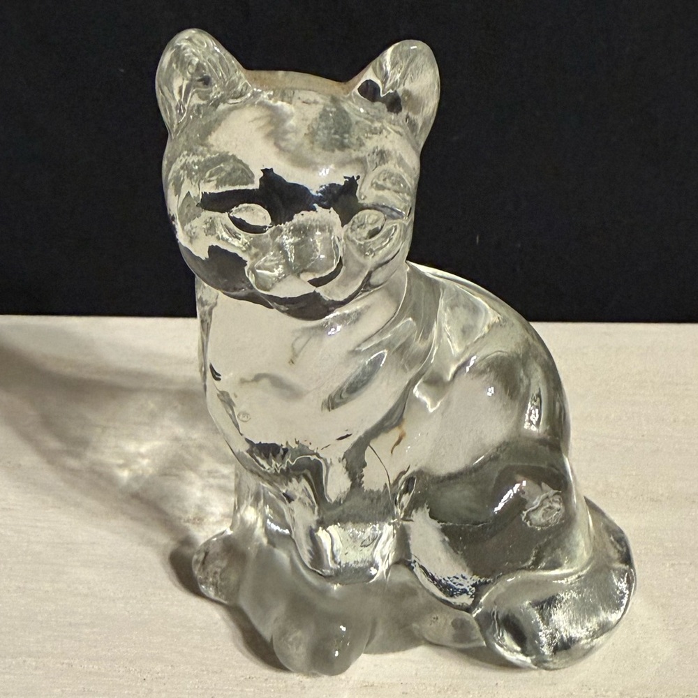 Fenton Crystal Cat - Picture 2 of 4